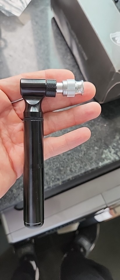 ROCKBROS Lightweight 67G 130PSI Bicycle Pump photo review