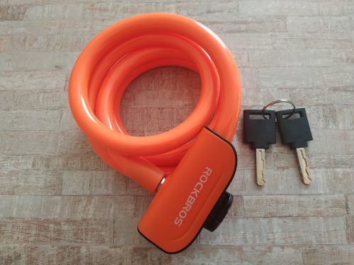 ROCKBROS Bicycle Ring Cable Lock photo review